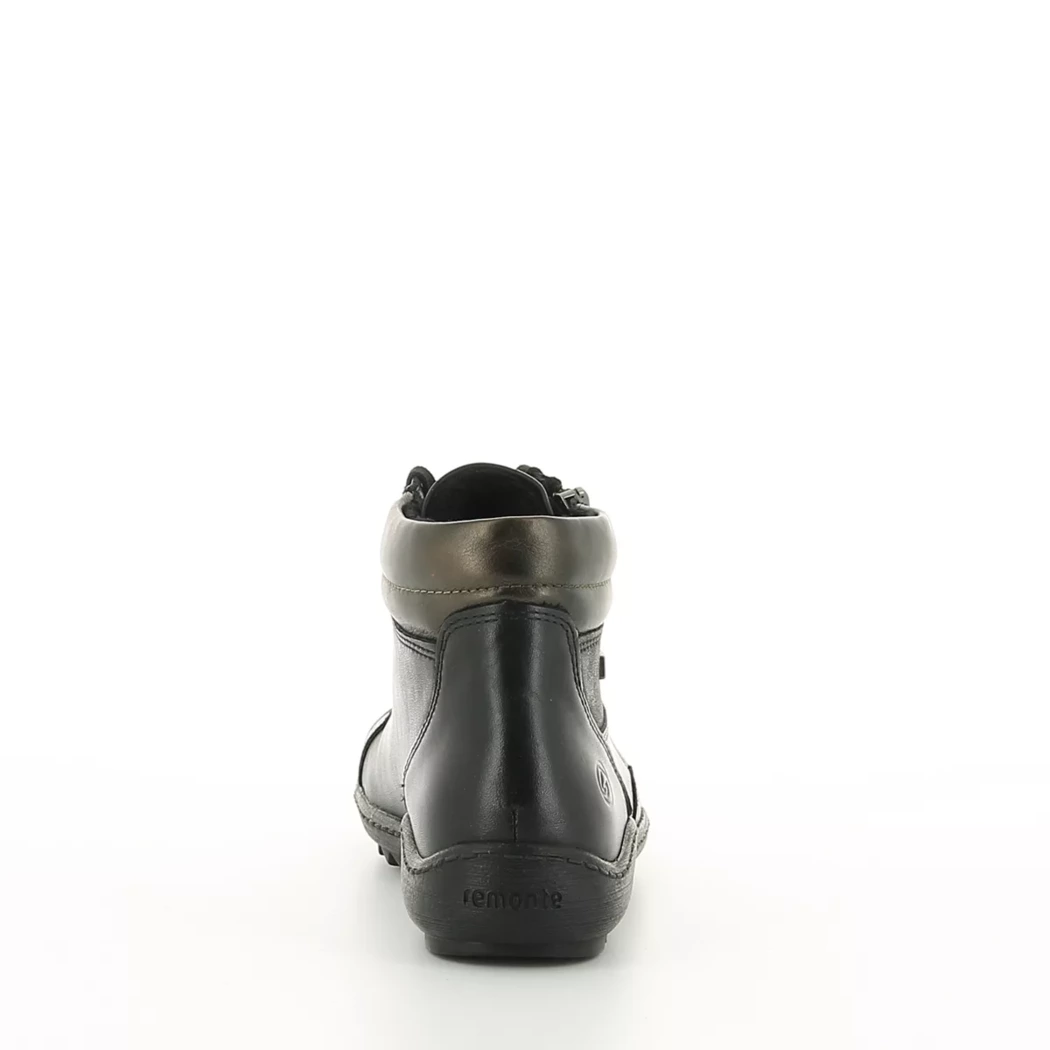 Image (3) de la chaussures Remonte - Bottines Noir en Cuir Image (3) de la chaussures Remonte - Bottines Noir en Cuir