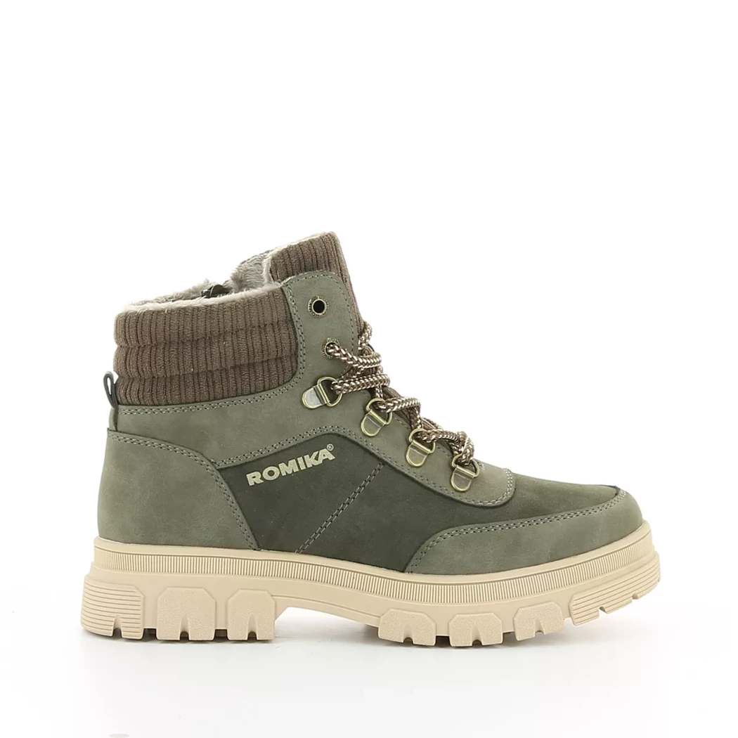 Image (2) de la chaussures Romika - Bottines Vert en Cuir synthétique