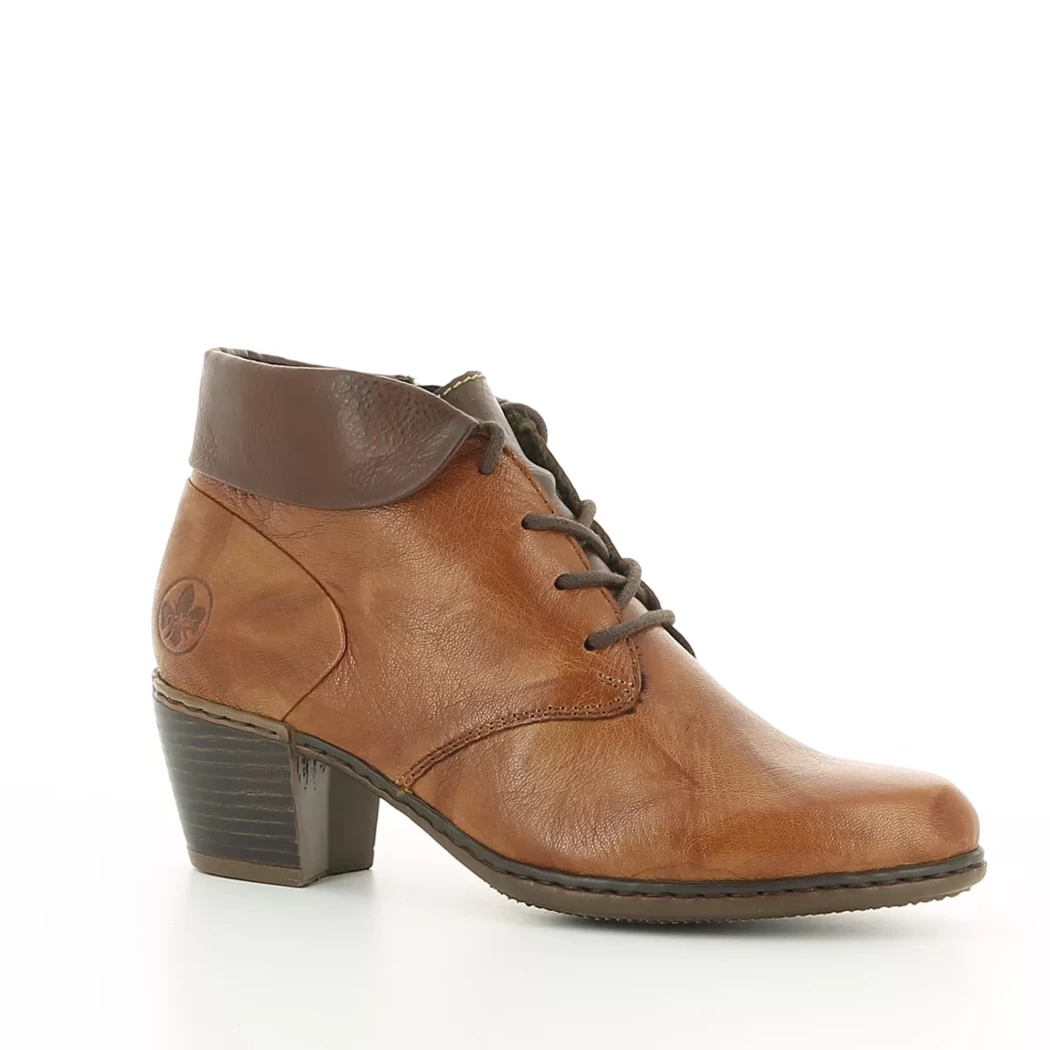 Image (1) de la chaussures Rieker - Bottines Cuir naturel / Cognac en Cuir Image (1) de la chaussures Rieker - Bottines Cuir naturel / Cognac en Cuir