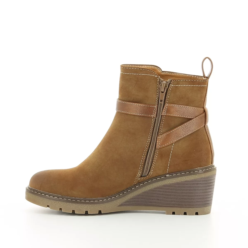 Image (4) de la chaussures Paloma Totem - Boots Cuir naturel / Cognac en Cuir synthétique