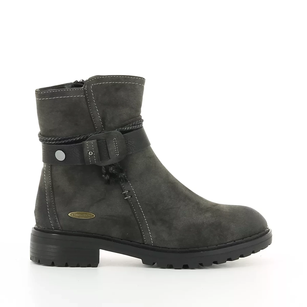 Image (2) de la chaussures Cimarron - Boots Gris en Cuir synthétique