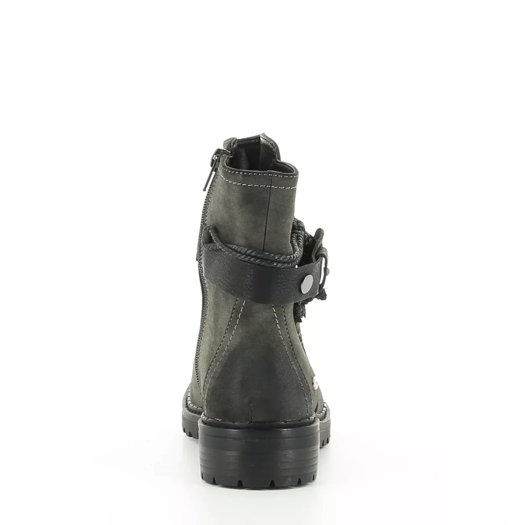 Image (3) de la chaussures Cimarron - Boots Gris en Cuir synthétique