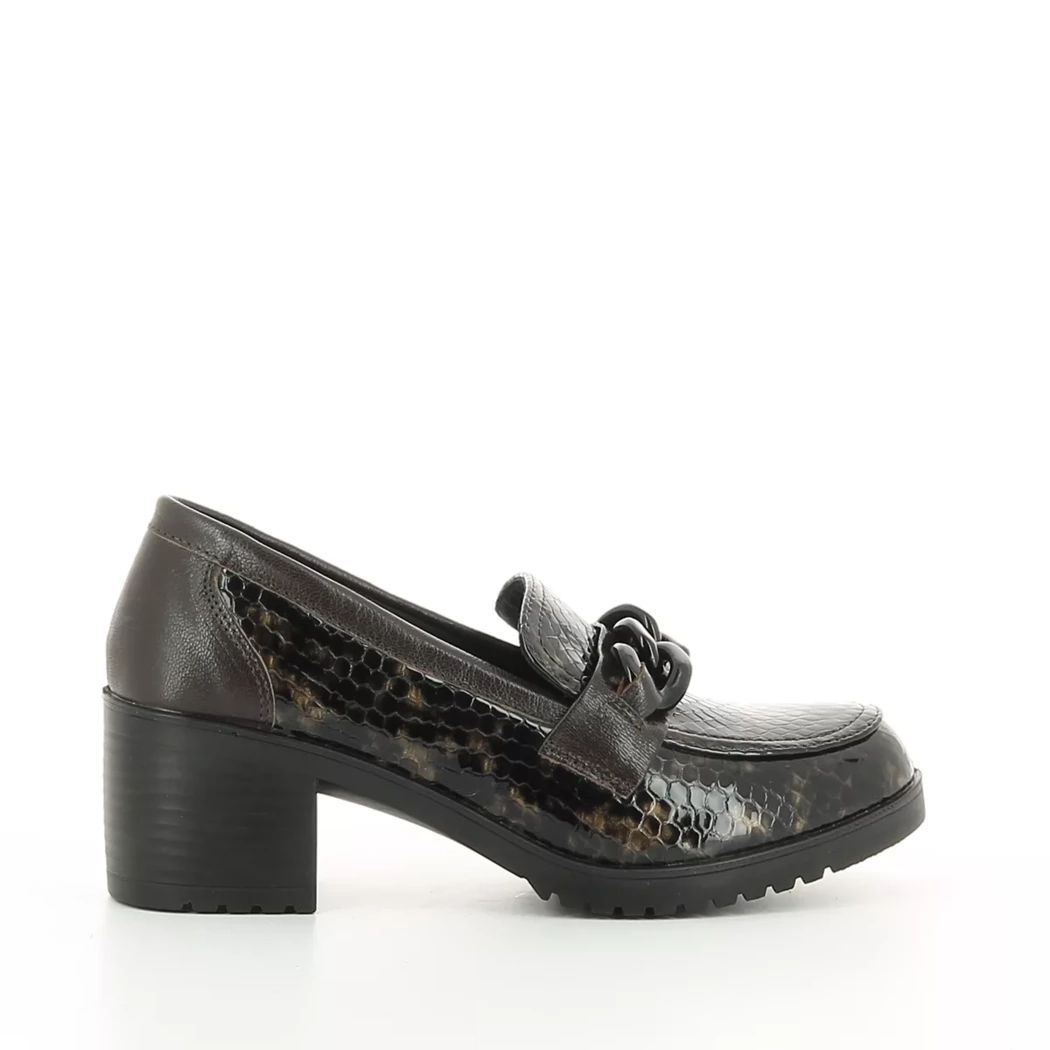 Image (2) de la chaussures Desir de Fuite - Mocassins Marron en Cuir