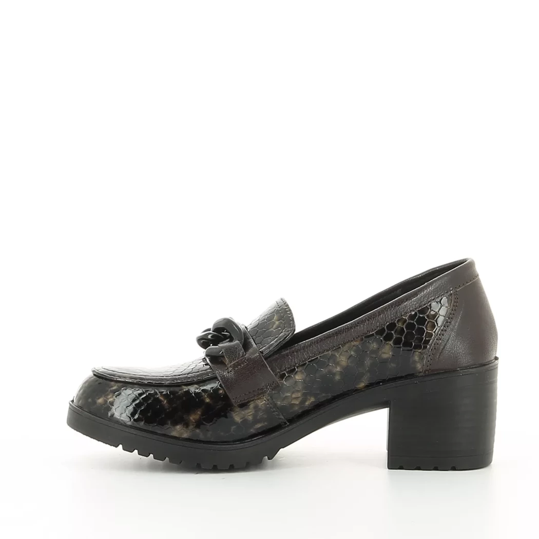 Image (4) de la chaussures Desir de Fuite - Mocassins Marron en Cuir