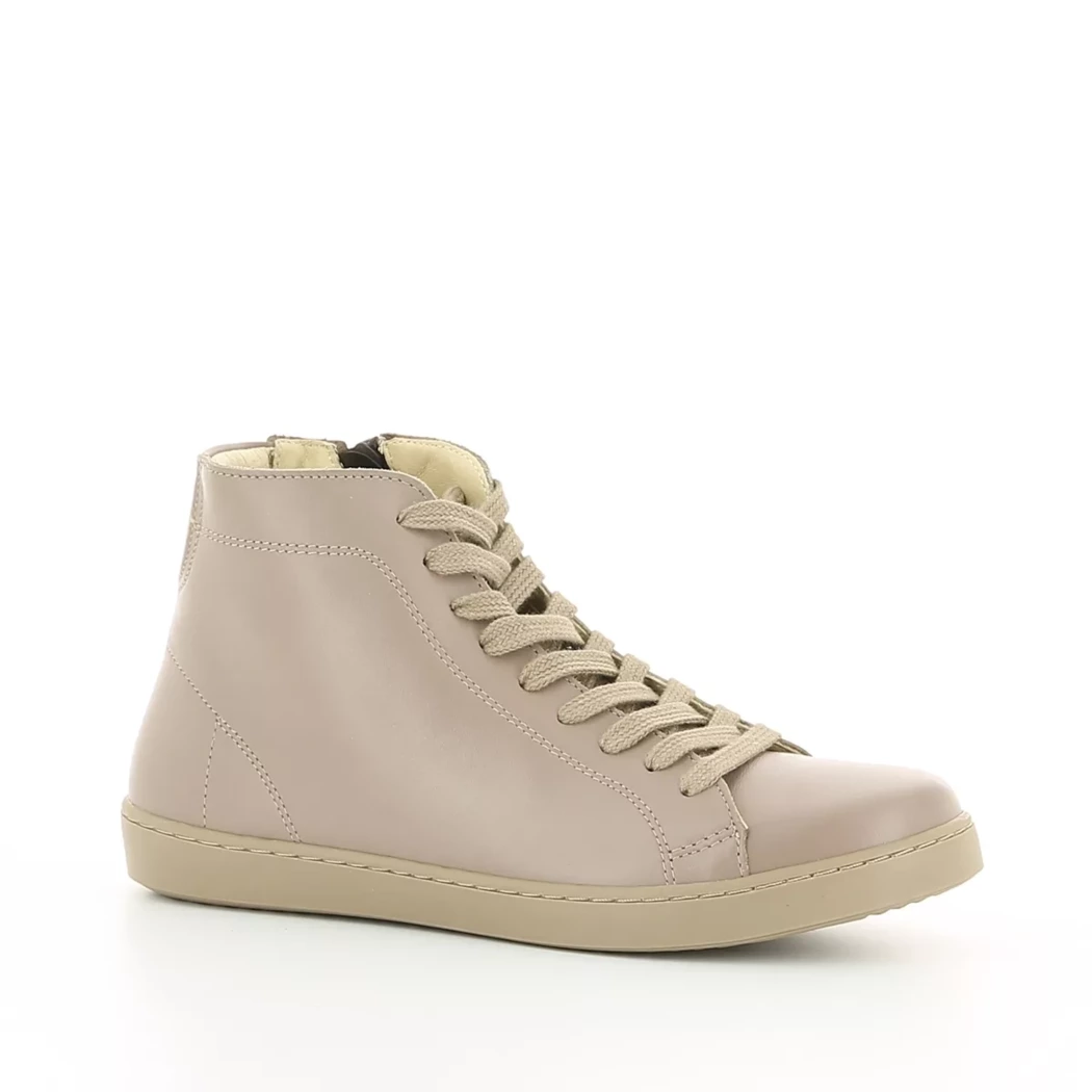 Image (1) de la chaussures Diabolo Studio - Bottines Beige en Cuir