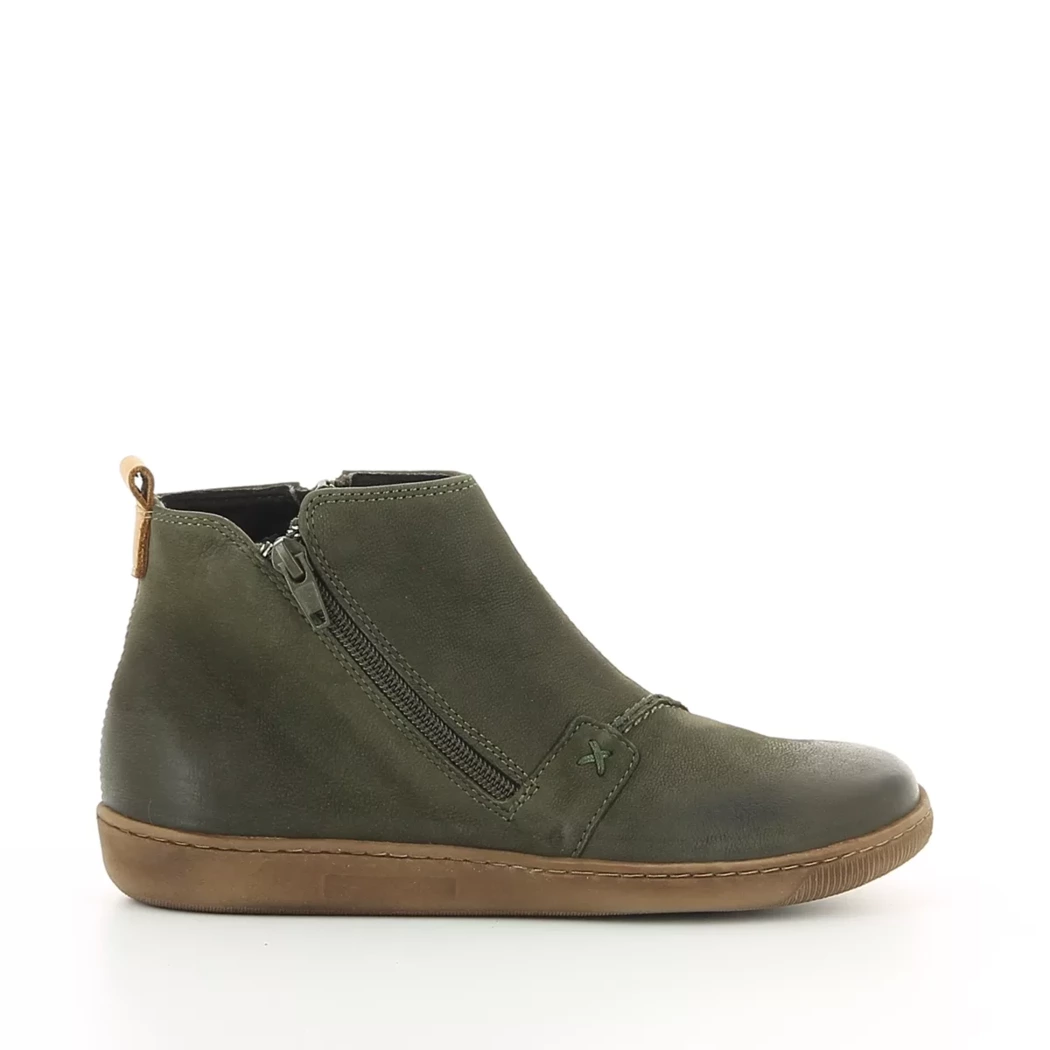 Image (2) de la chaussures Diabolo Studio - Boots Vert en Cuir Image (2) de la chaussures Diabolo Studio - Boots Vert en Cuir