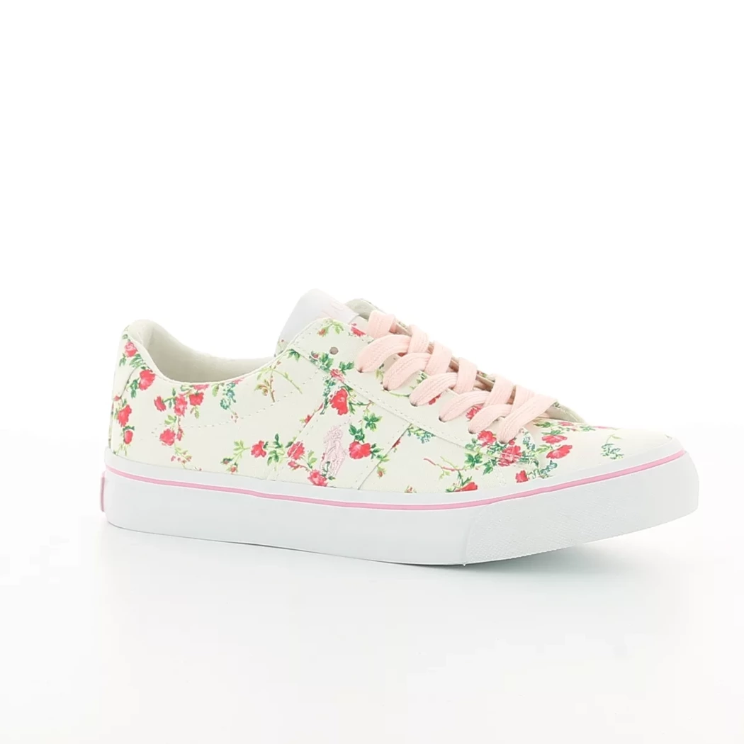 Image (1) de la chaussures Ralph Lauren - Baskets Beige en Textile
