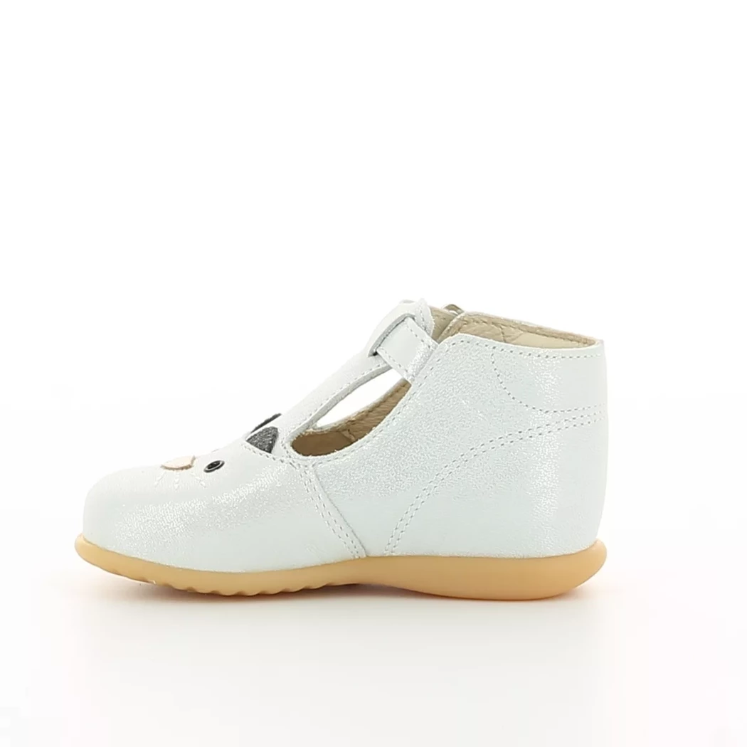 Image (4) de la chaussures Bopy - Bottines ouvertes Argent en Cuir Image (4) de la chaussures Bopy - Bottines ouvertes Argent en Cuir