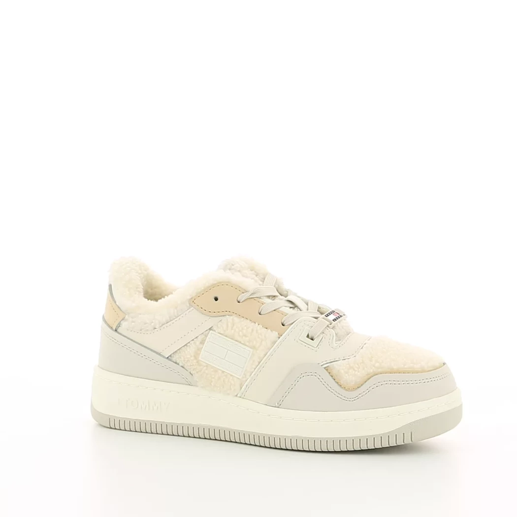 Image (1) de la chaussures Tommy Hilfiger - Baskets Beige en Cuir Image (1) de la chaussures Tommy Hilfiger - Baskets Beige en Cuir