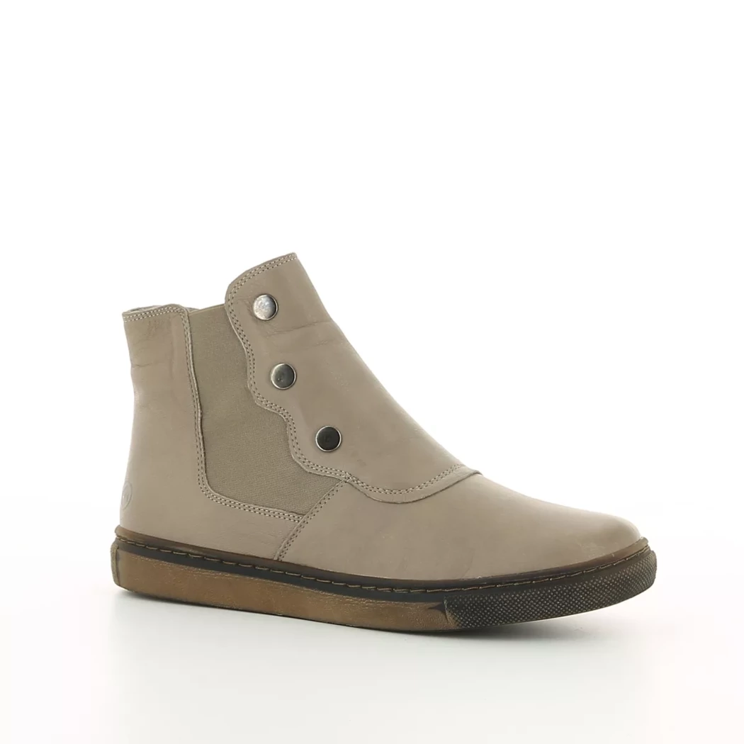 Image (1) de la chaussures Kok'oon - Boots Taupe en Cuir Image (1) de la chaussures Kok'oon - Boots Taupe en Cuir