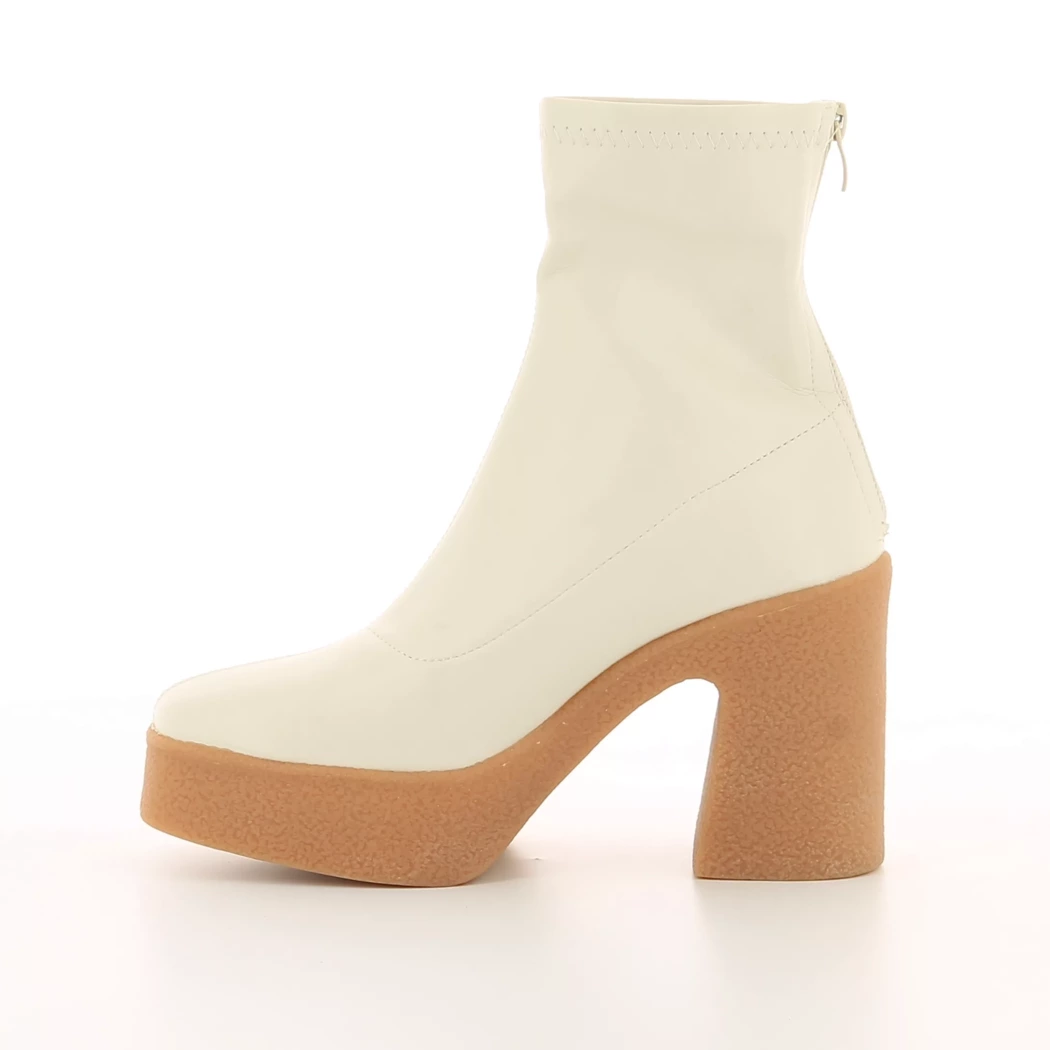 Image (4) de la chaussures Posh - Boots Beige en Cuir synthétique Image (4) de la chaussures Posh - Boots Beige en Cuir synthétique