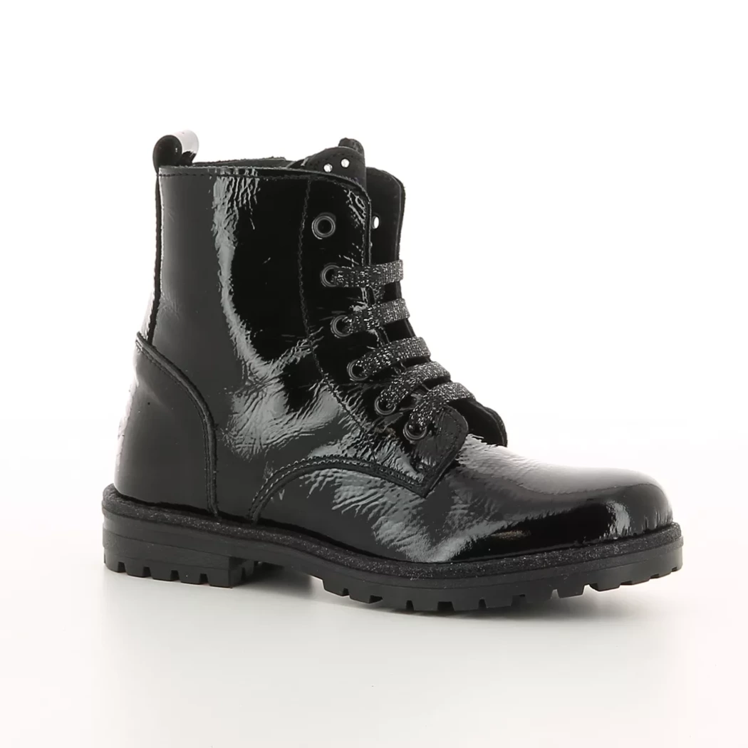 Image (1) de la chaussures Pretty Shoes - Bottines Noir en Cuir vernis Image (1) de la chaussures Pretty Shoes - Bottines Noir en Cuir vernis