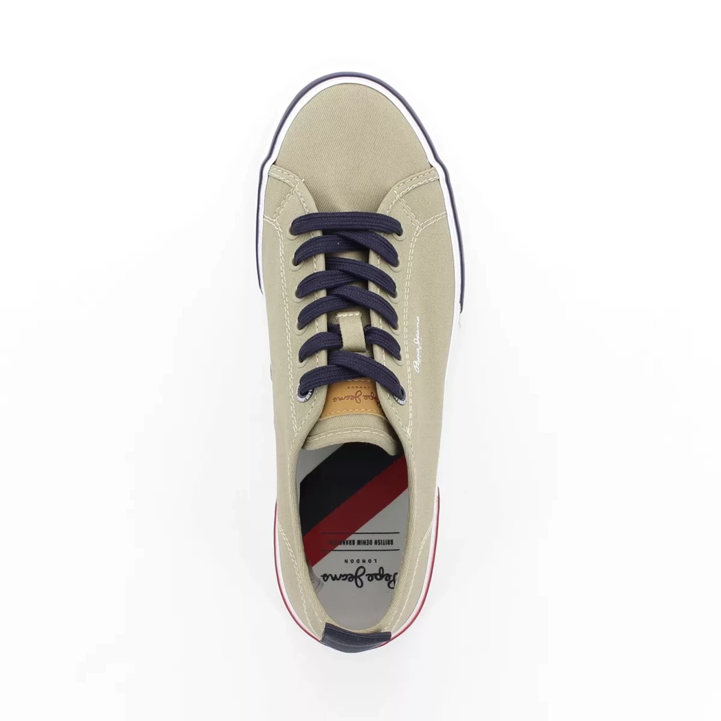 Image (6) de la chaussures Pepe Jeans - Baskets Beige en Textile Image (6) de la chaussures Pepe Jeans - Baskets Beige en Textile