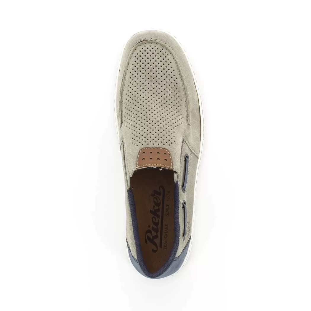Image (6) de la chaussures Rieker - Mocassins Gris en Cuir nubuck Image (6) de la chaussures Rieker - Mocassins Gris en Cuir nubuck