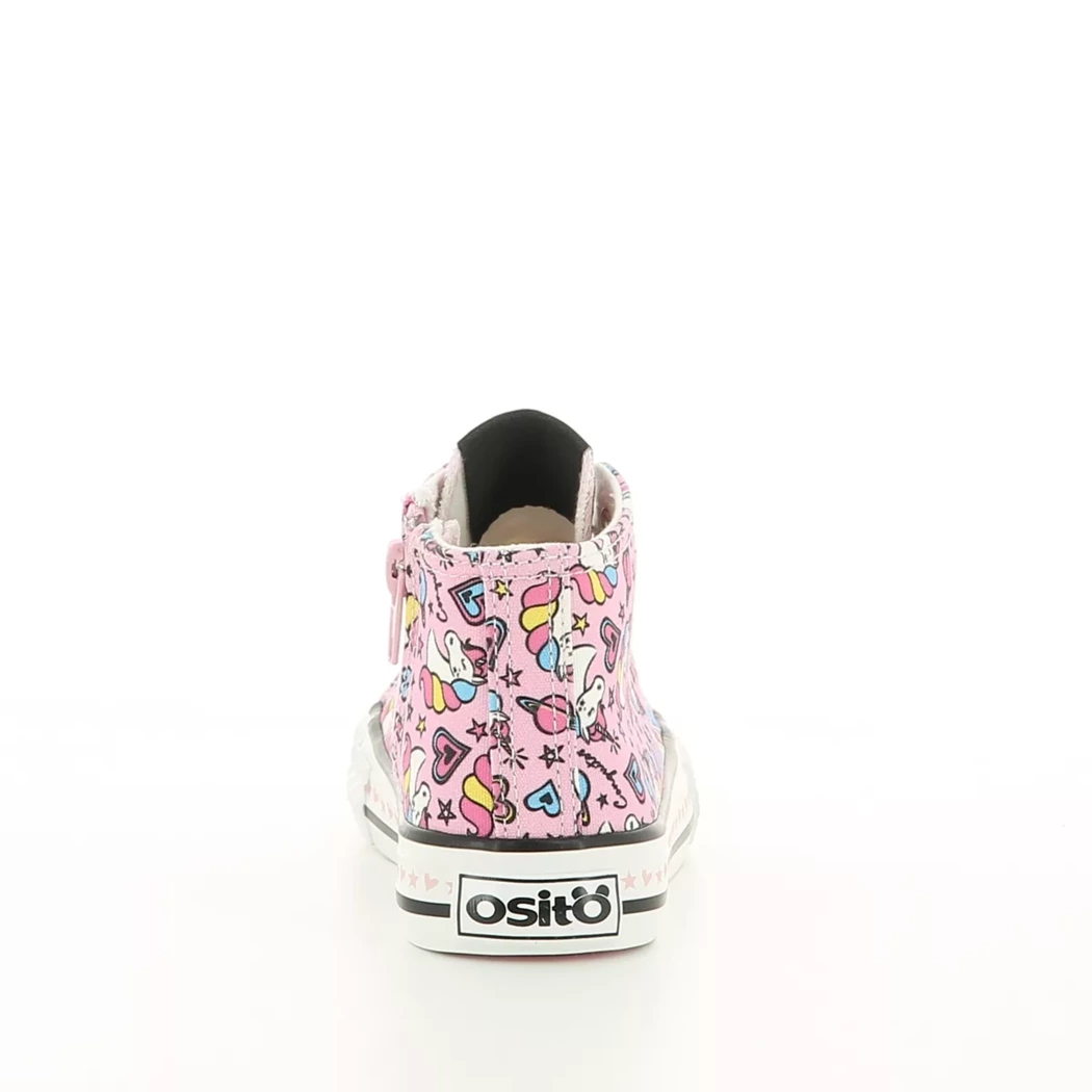 Image (3) de la chaussures Osito - Baskets Rose en Textile Image (3) de la chaussures Osito - Baskets Rose en Textile