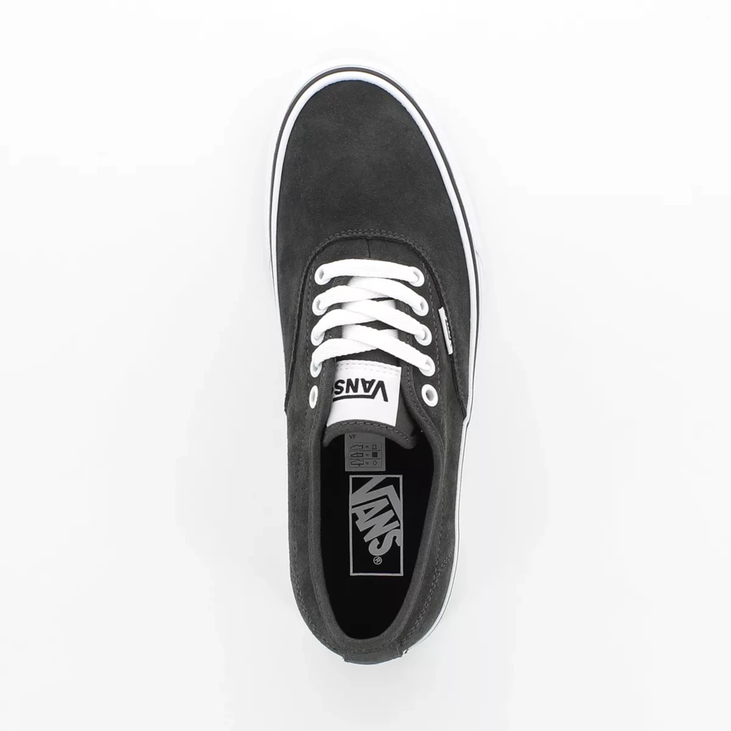 Image (6) de la chaussures Vans - Baskets Gris en Cuir nubuck Image (6) de la chaussures Vans - Baskets Gris en Cuir nubuck