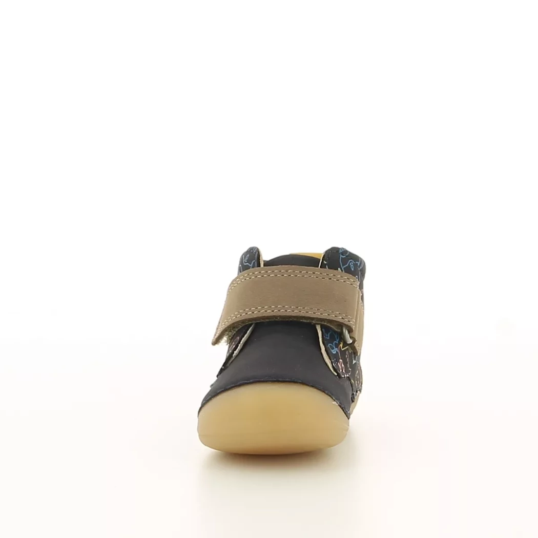 Image (5) de la chaussures Kickers - Bottines Bleu en Cuir nubuck Image (5) de la chaussures Kickers - Bottines Bleu en Cuir nubuck