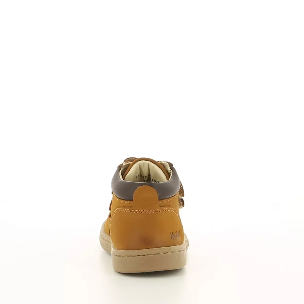 Image (3) de la chaussures Kickers - Bottines Cuir naturel / Cognac en Cuir nubuck Image (3) de la chaussures Kickers - Bottines Cuir naturel / Cognac en Cuir nubuck
