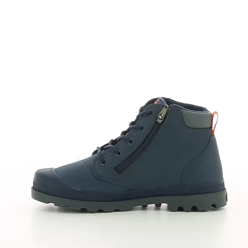 Image (4) de la chaussures Palladium - Bottines Bleu en Cuir nubuck Image (4) de la chaussures Palladium - Bottines Bleu en Cuir nubuck