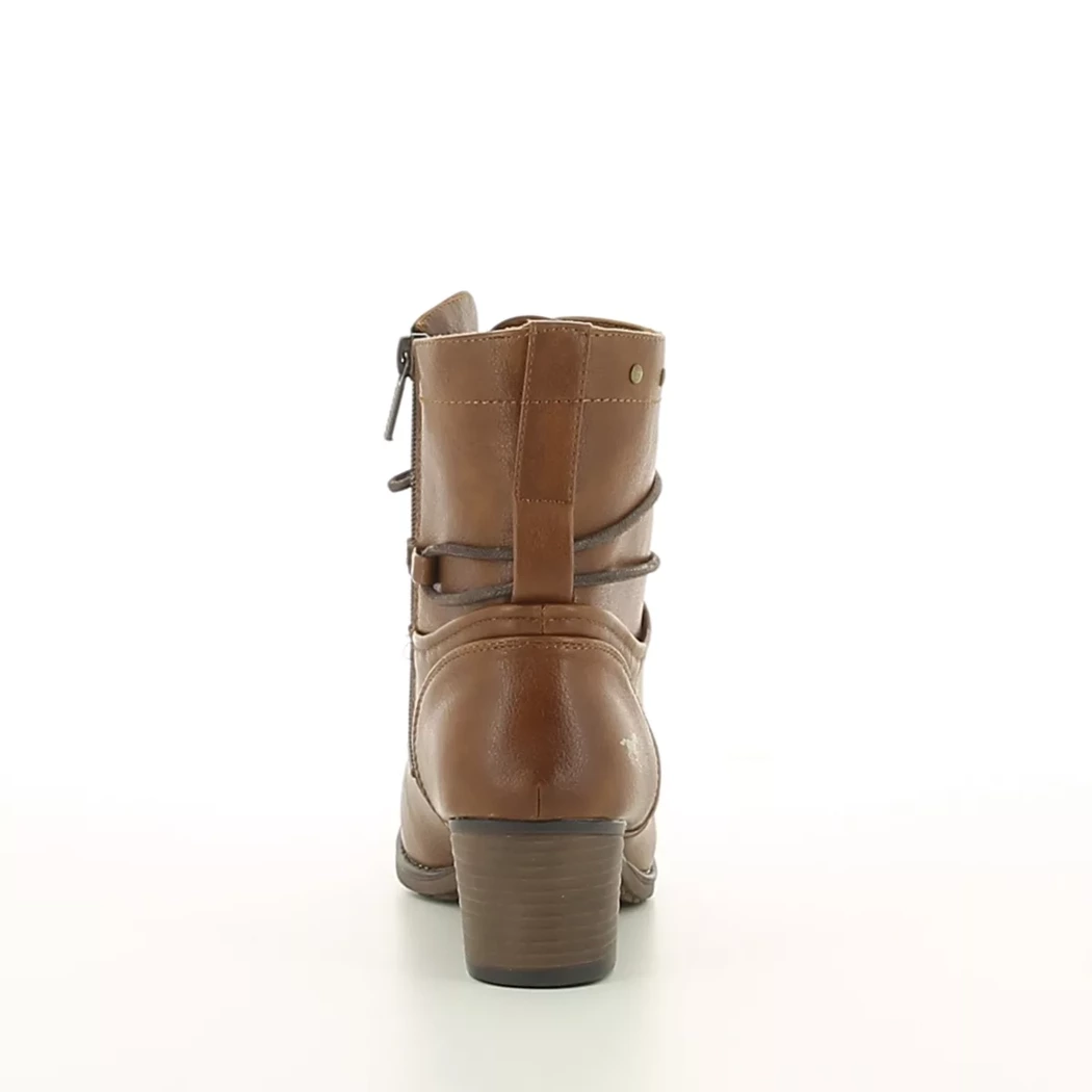 Image (3) de la chaussures Mustang - Bottines Cuir naturel / Cognac en Cuir synthétique Image (3) de la chaussures Mustang - Bottines Cuir naturel / Cognac en Cuir synthétique