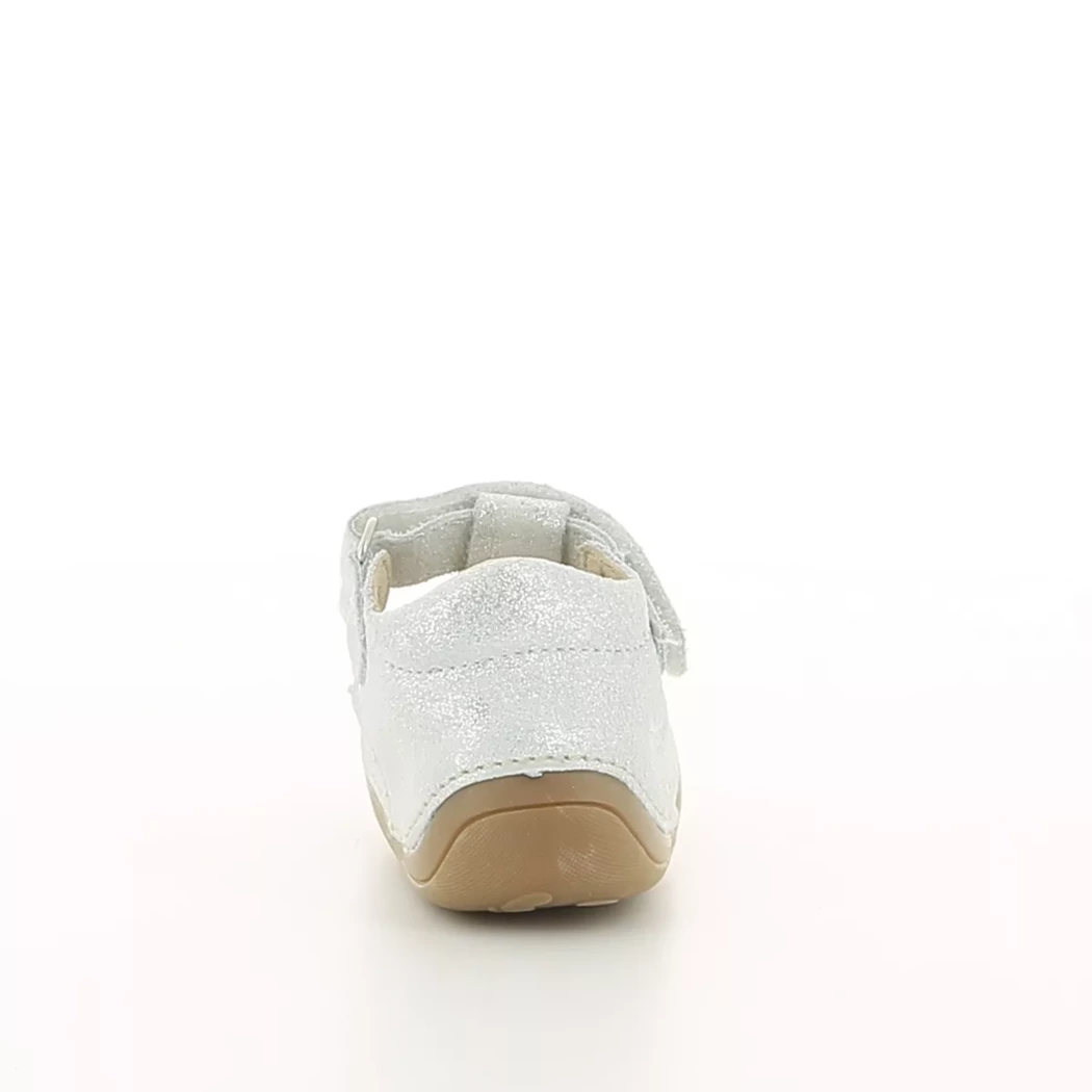 Image (3) de la chaussures Bopy - Bottines ouvertes Blanc en Cuir nubuck Image (3) de la chaussures Bopy - Bottines ouvertes Blanc en Cuir nubuck