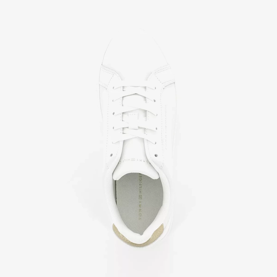 Image (6) de la chaussures Tommy Hilfiger - Baskets Blanc en Cuir Image (6) de la chaussures Tommy Hilfiger - Baskets Blanc en Cuir