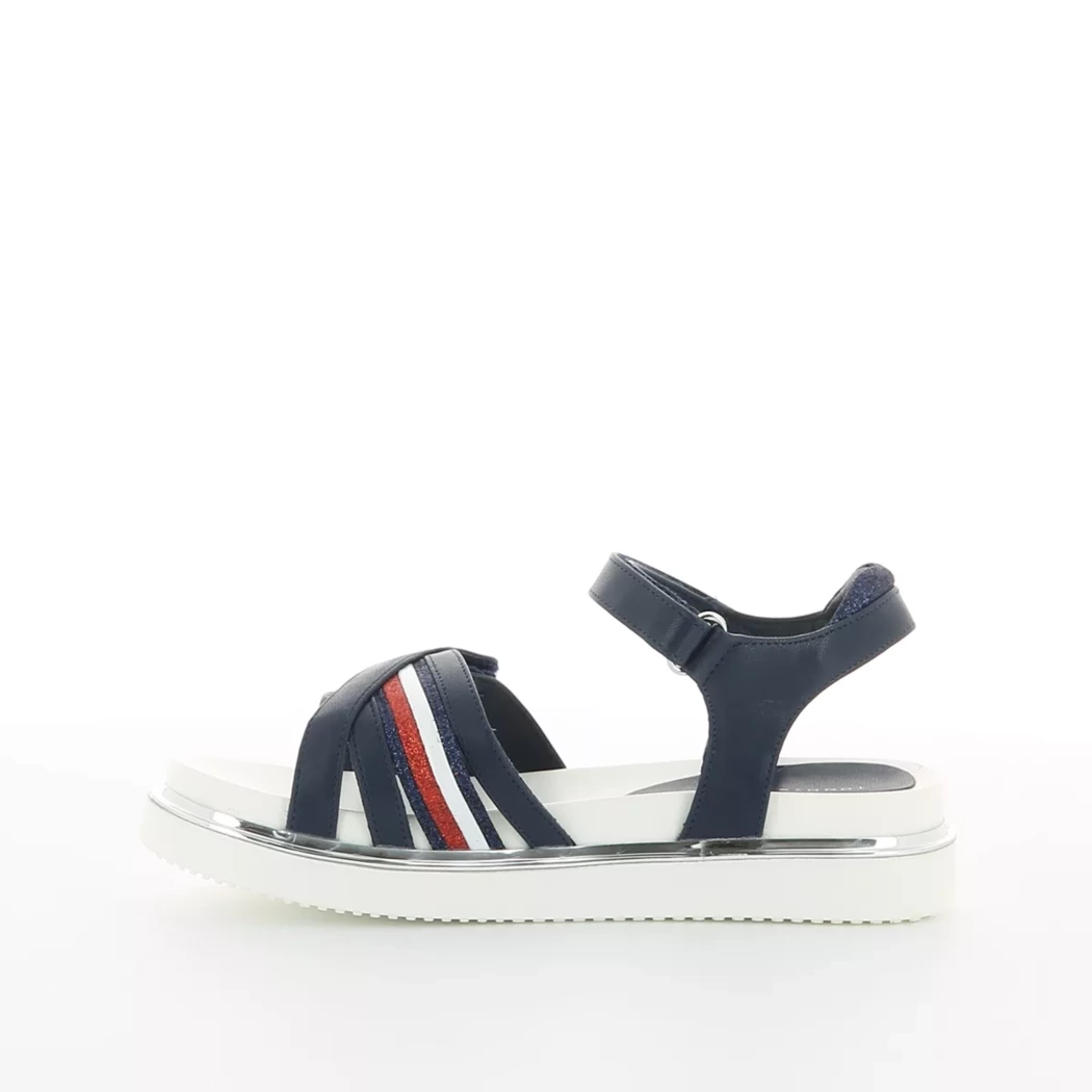 Image (4) de la chaussures Tommy Hilfiger - Sandales et Nu-Pieds Bleu en Cuir synthétique Image (4) de la chaussures Tommy Hilfiger - Sandales et Nu-Pieds Bleu en Cuir synthétique