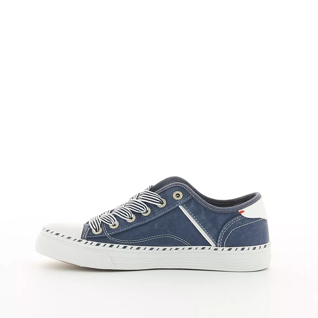 Image (4) de la chaussures Mustang - Baskets Bleu en Textile Image (4) de la chaussures Mustang - Baskets Bleu en Textile