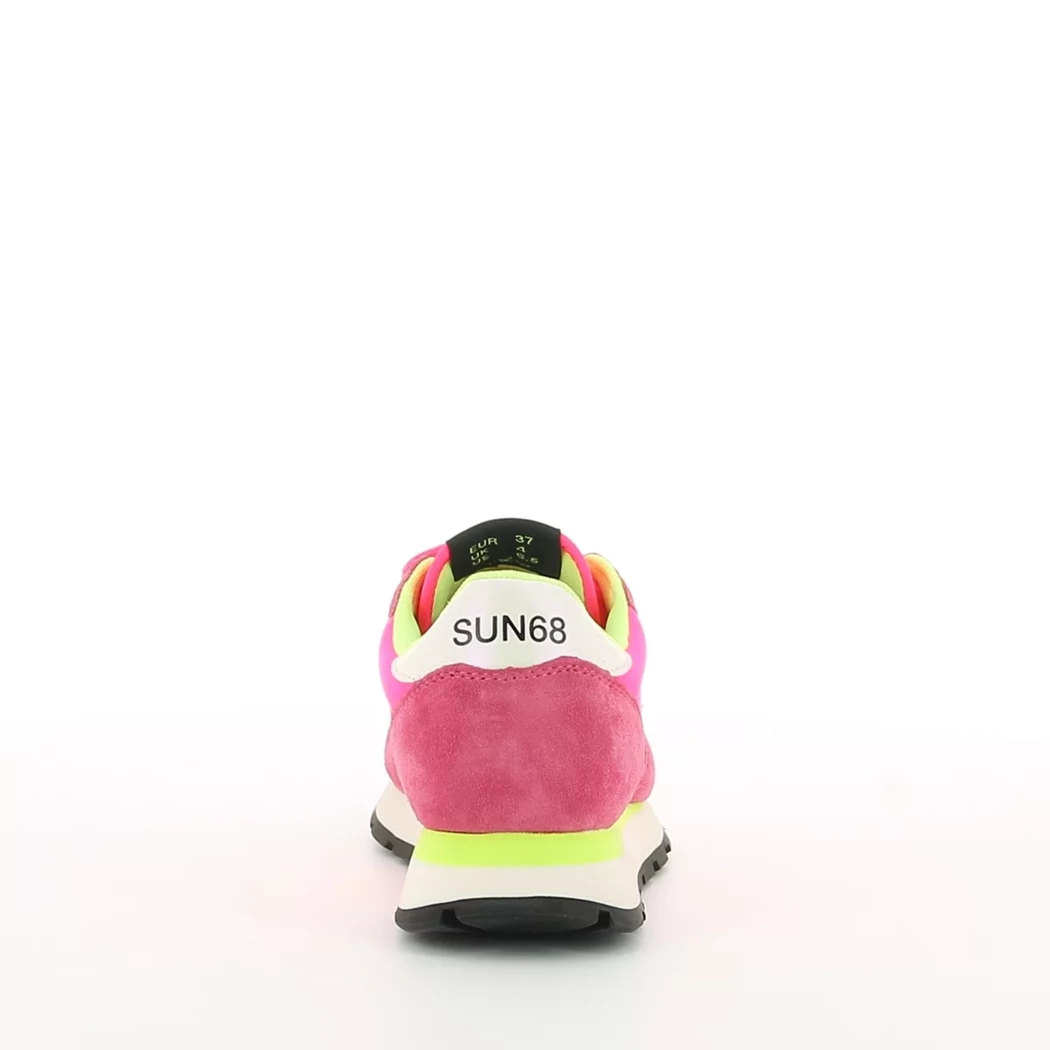 Image (3) de la chaussures Sun68 - Baskets Rose en Cuir nubuck Image (3) de la chaussures Sun68 - Baskets Rose en Cuir nubuck