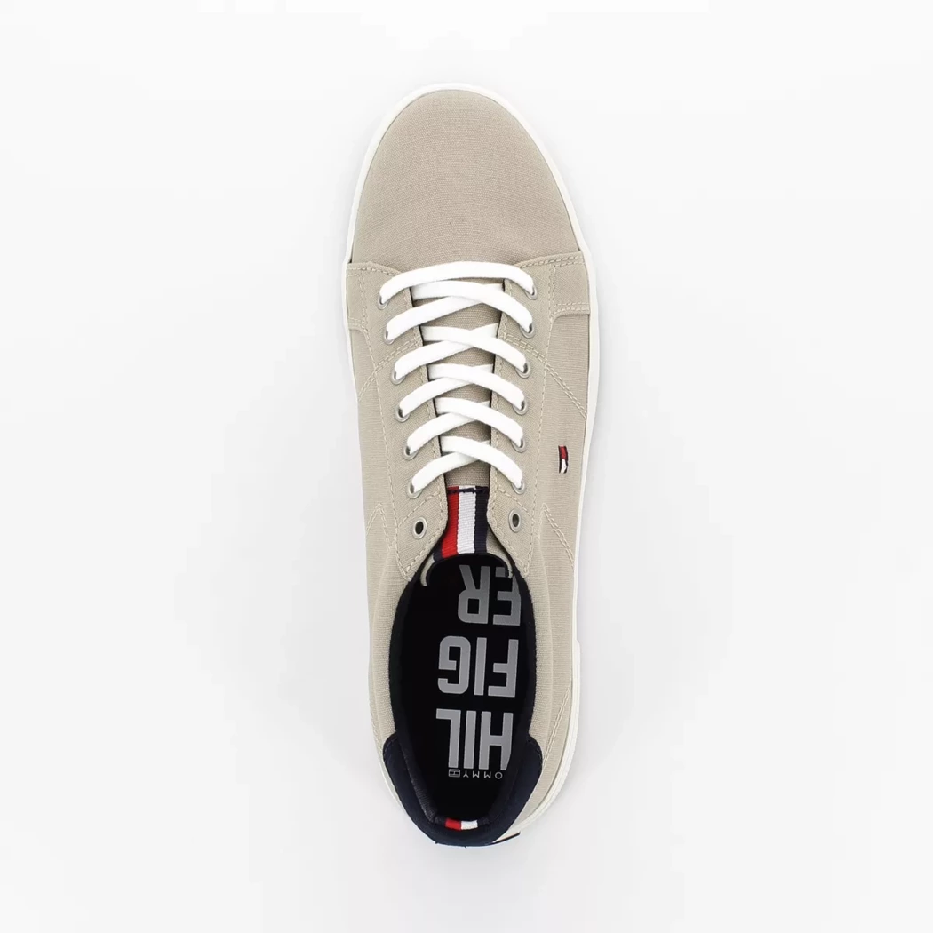 Image (6) de la chaussures Tommy Hilfiger - Baskets Beige en Textile Image (6) de la chaussures Tommy Hilfiger - Baskets Beige en Textile