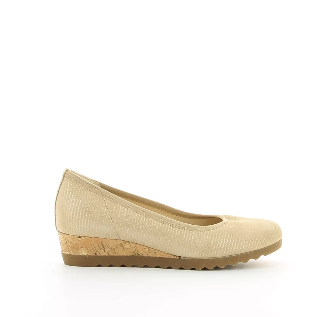 Image (2) de la chaussures Gabor - Escarpins Taupe en Cuir nubuck Image (2) de la chaussures Gabor - Escarpins Taupe en Cuir nubuck