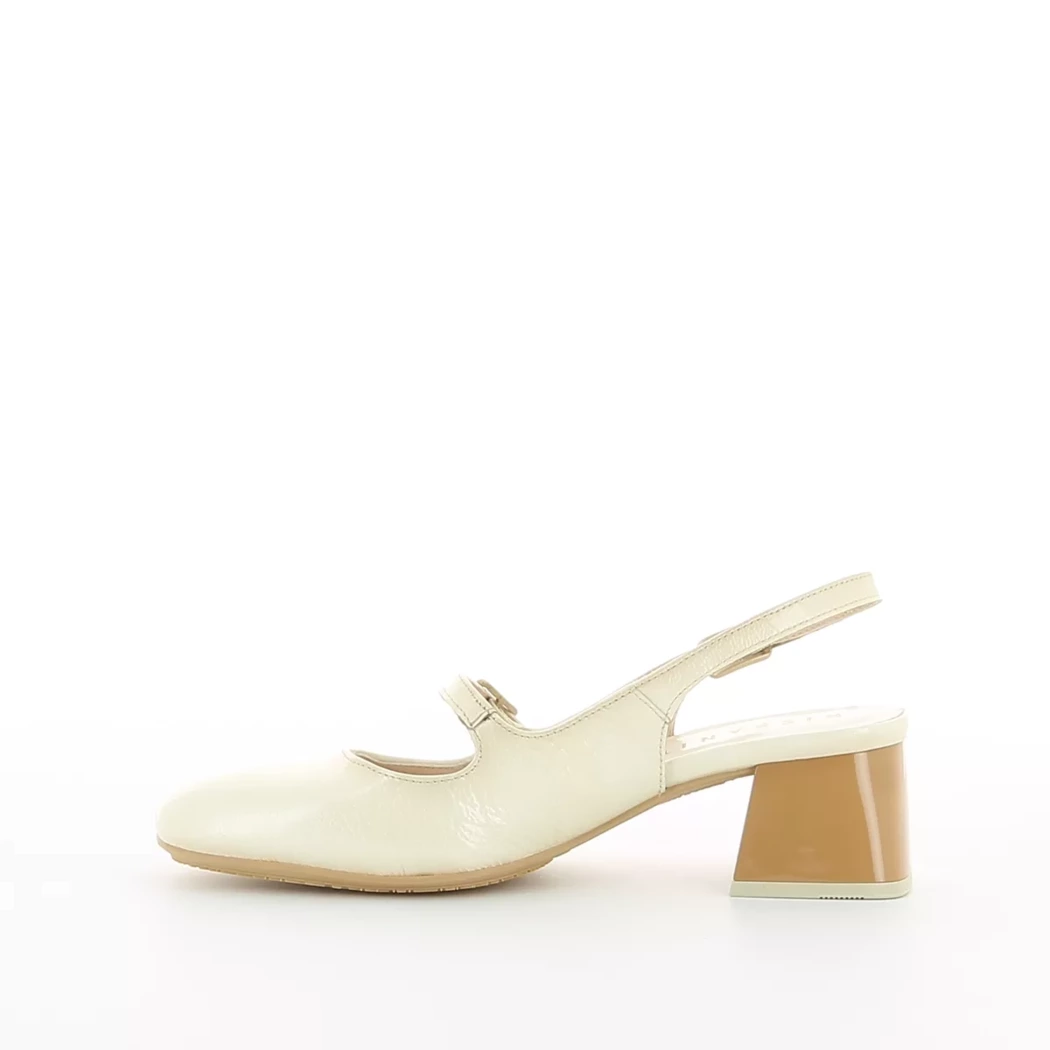 Image (4) de la chaussures Hispanitas - Escarpins Beige en Cuir vernis Image (4) de la chaussures Hispanitas - Escarpins Beige en Cuir vernis