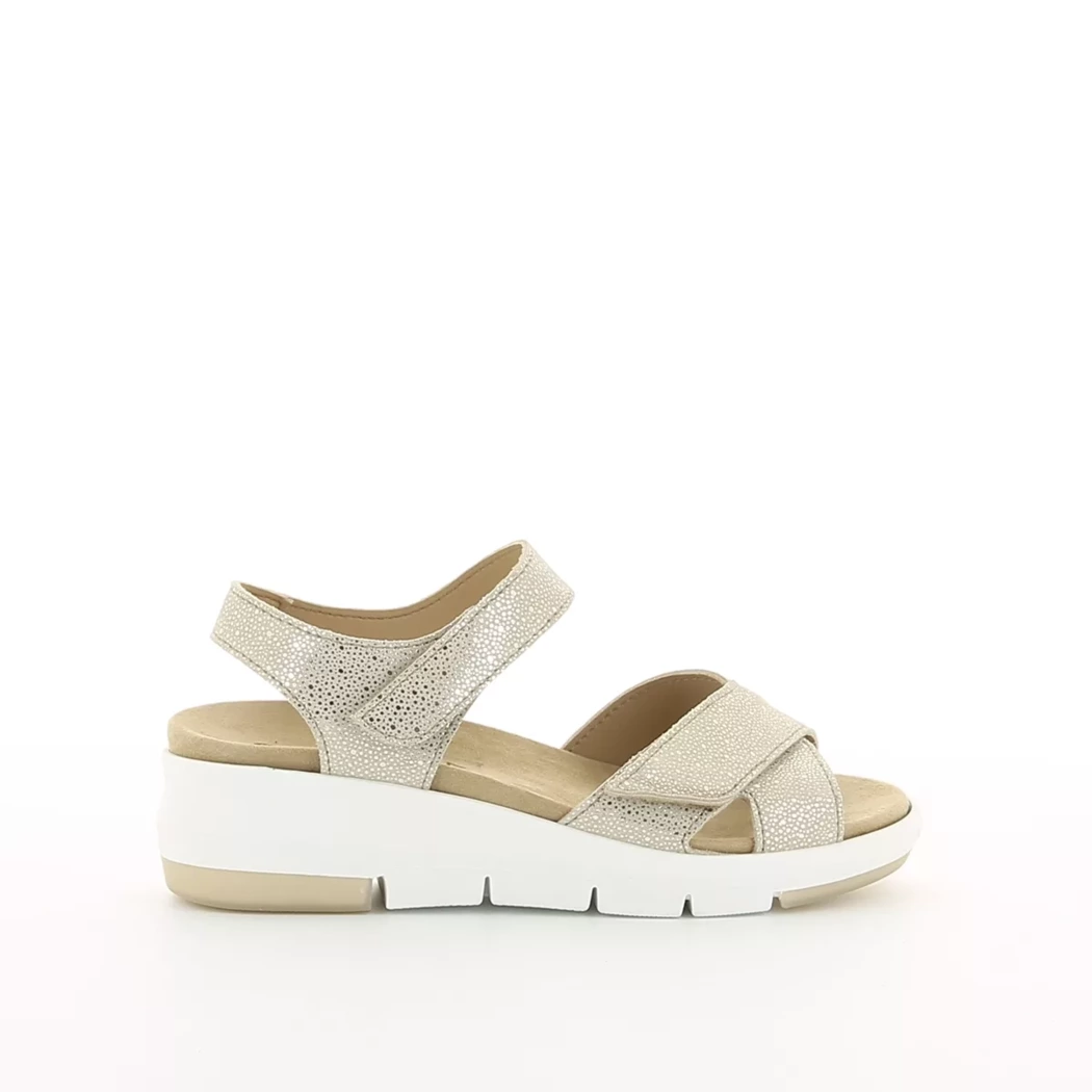 Image (2) de la chaussures Aco Shoes - Sandales et Nu-Pieds Or / Bronze / Platine en Cuir nubuck Image (2) de la chaussures Aco Shoes - Sandales et Nu-Pieds Or / Bronze / Platine en Cuir nubuck