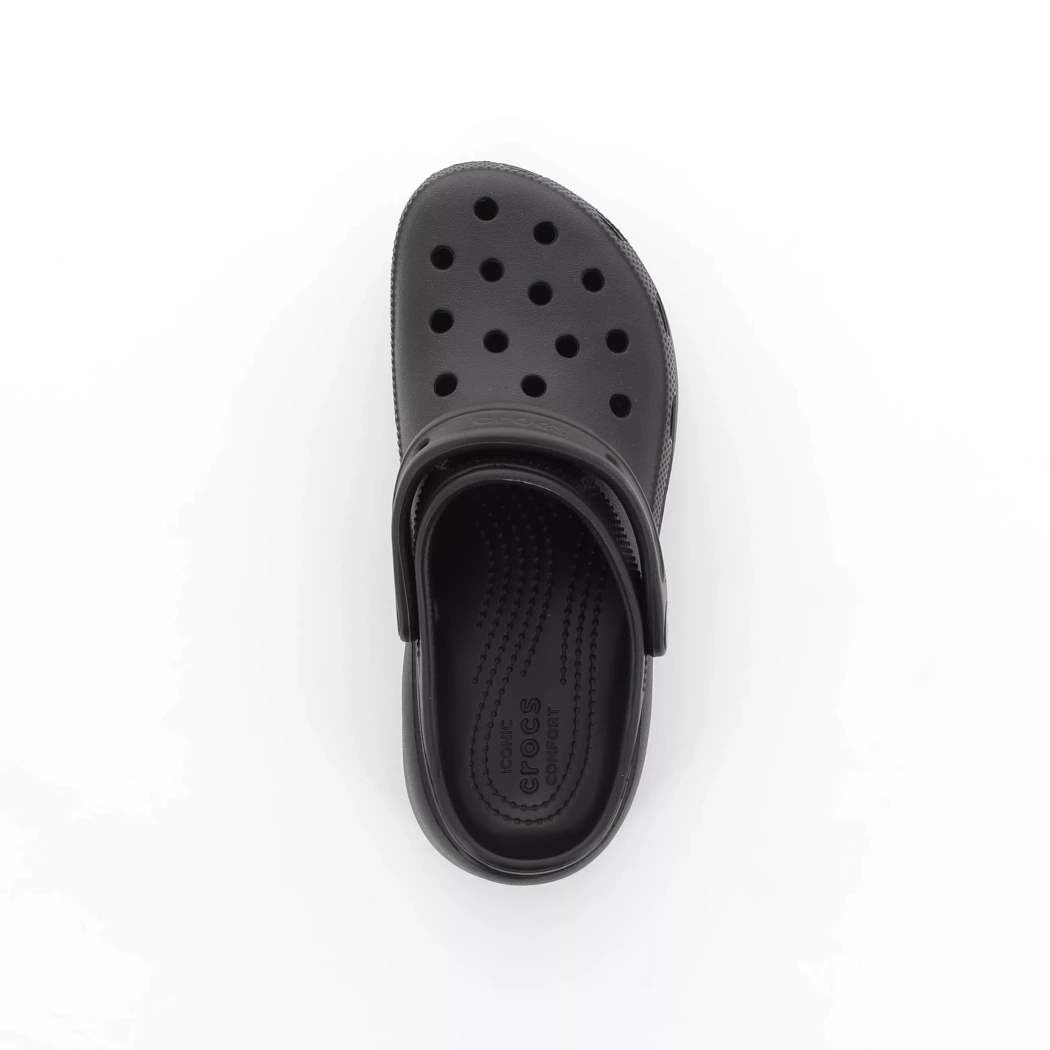 Image (6) de la chaussures Crocs - Mules et Sabots Noir en Caoutchouc Image (6) de la chaussures Crocs - Mules et Sabots Noir en Caoutchouc