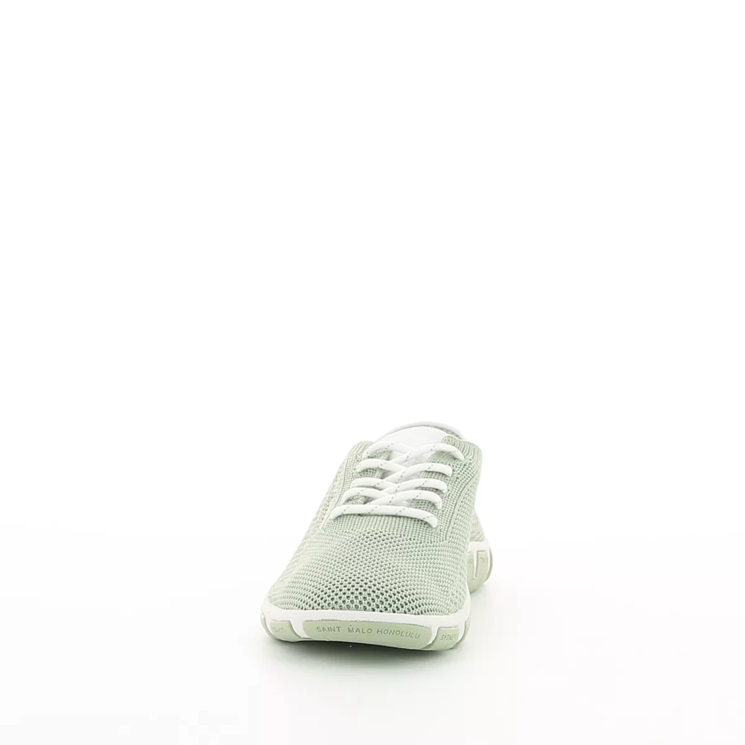 Image (5) de la chaussures Tbs - Chaussures à lacets Vert en Textile