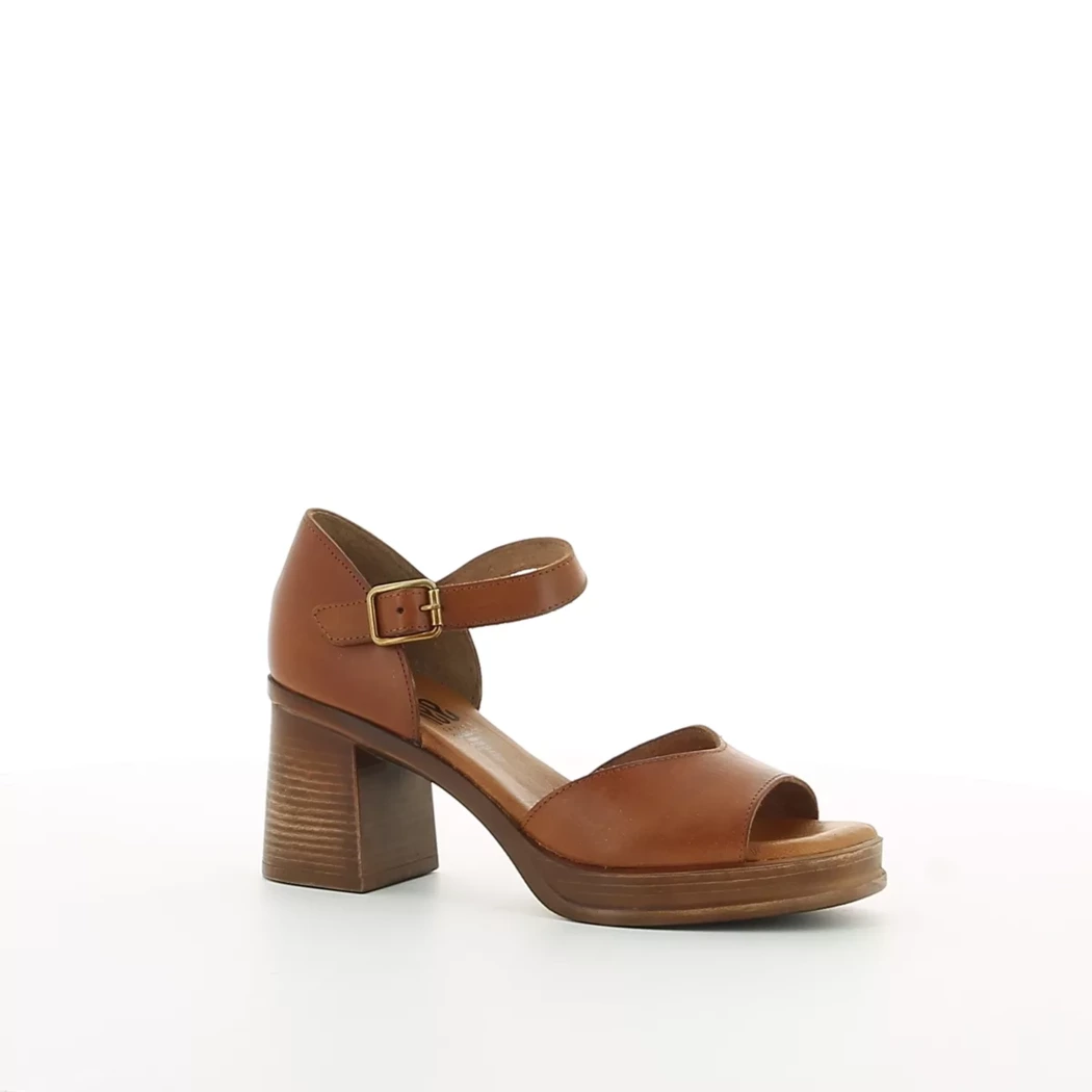 Image (1) de la chaussures Simplement B - Sandales et Nu-Pieds Cuir naturel / Cognac en Cuir Image (1) de la chaussures Simplement B - Sandales et Nu-Pieds Cuir naturel / Cognac en Cuir
