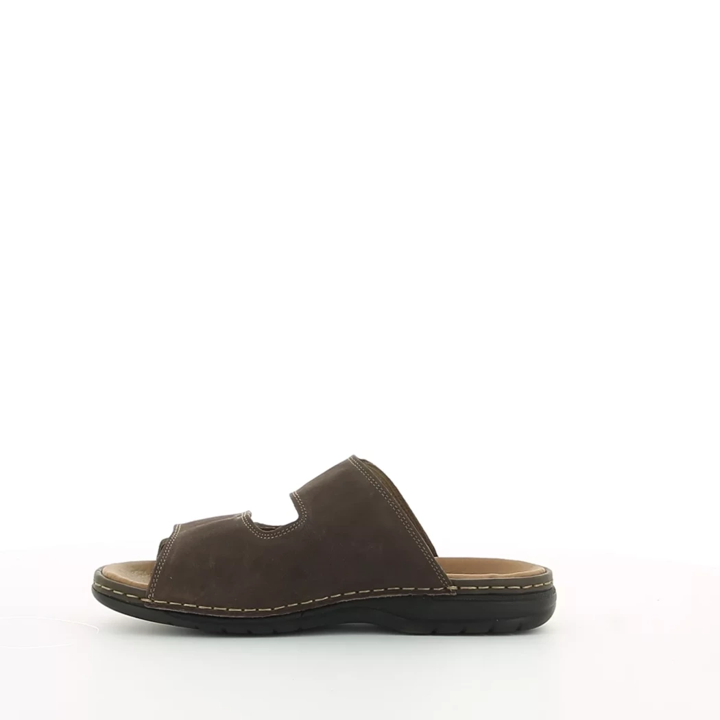 Image (4) de la chaussures Rieker - Mules et Sabots Marron en Cuir nubuck Image (4) de la chaussures Rieker - Mules et Sabots Marron en Cuir nubuck