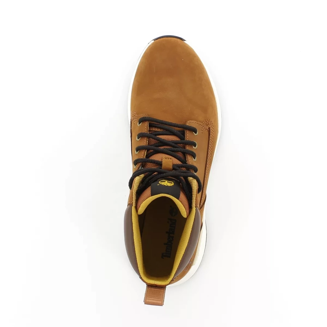Image (6) de la chaussures Timberland - Bottines Cuir naturel / Cognac en Cuir nubuck