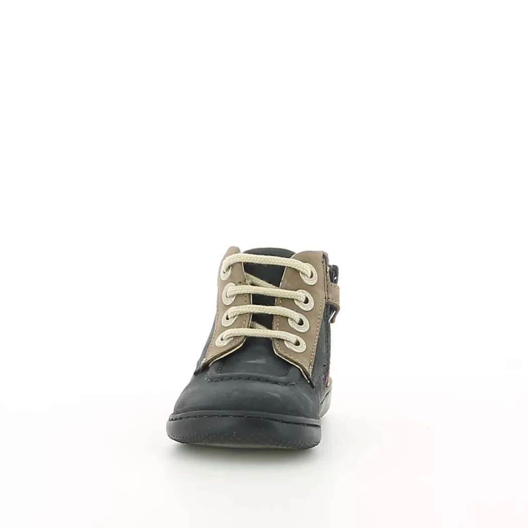 Image (5) de la chaussures Kickers - Bottines Bleu en Cuir nubuck Image (5) de la chaussures Kickers - Bottines Bleu en Cuir nubuck