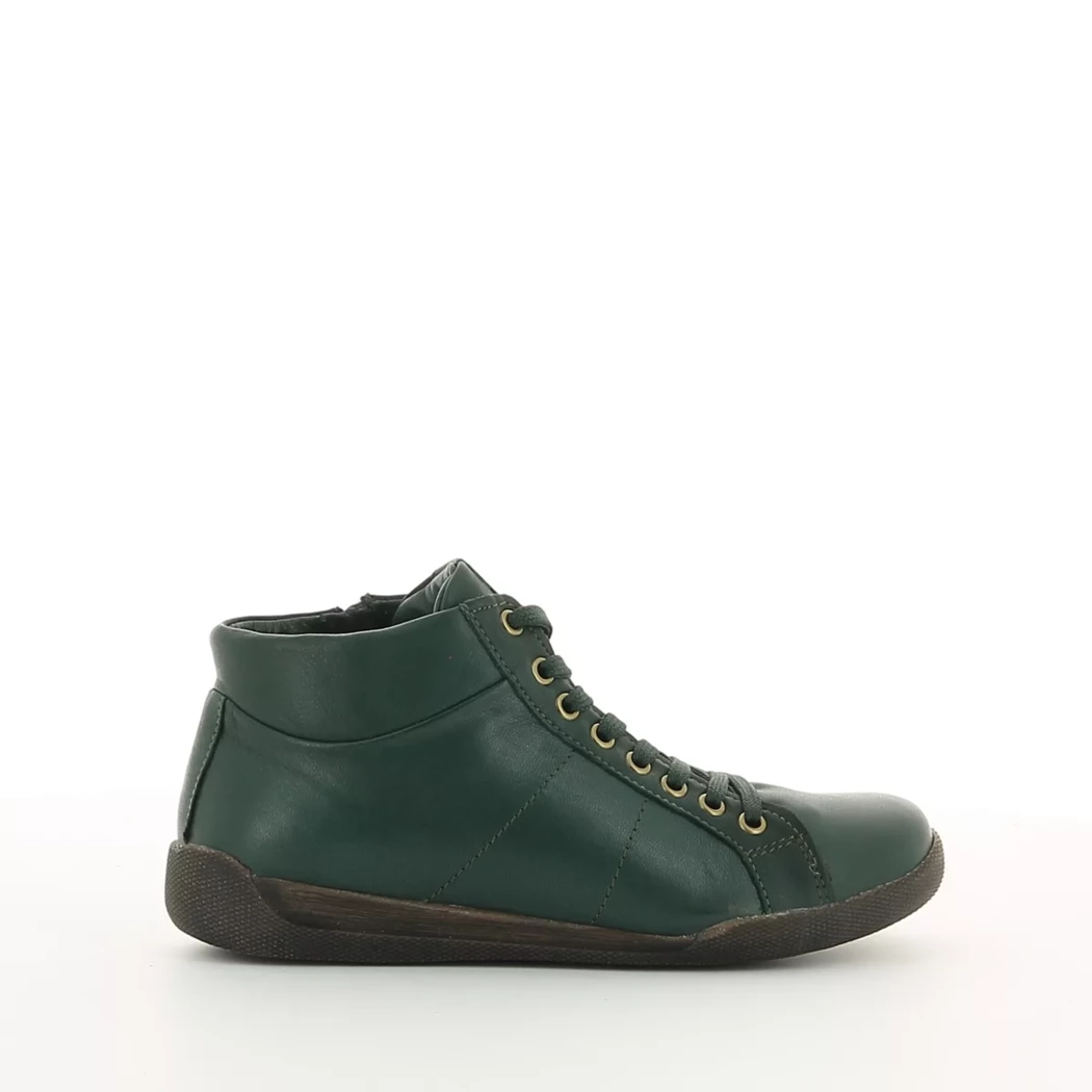 Image (2) de la chaussures Andrea Conti - Bottines Vert en Cuir Image (2) de la chaussures Andrea Conti - Bottines Vert en Cuir