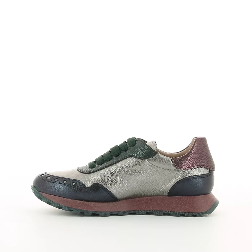 Image (4) de la chaussures Hispanitas - Baskets Bleu en Cuir