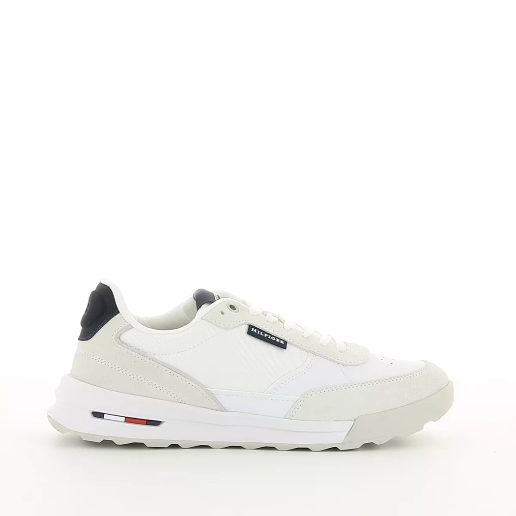 Image (2) de la chaussures Tommy Hilfiger - Baskets Blanc en Cuir Image (2) de la chaussures Tommy Hilfiger - Baskets Blanc en Cuir